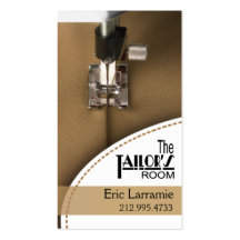 Sewing: Tailor, Dressmaker, Designer, Seamstress Business Card Templates