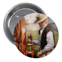Sewing - Weaving - Big wheel keep on turning Buttons