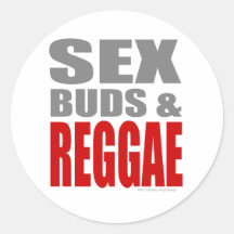 SexBuds & REGGAE Stickers