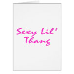 Sexy Lil Thang Pink Cards