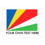 Seychelles Flag Postcard
