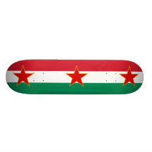 Sfr Yugoslav Hungarian Minority, ethnic flag Skateboard Deck