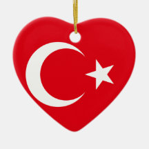 Sfr Yugoslav Turkish Minority, ethnic flag Christmas Ornaments