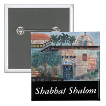 Shabbat Shalom Pin