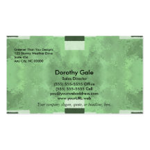 Shades of Green Business Cards
