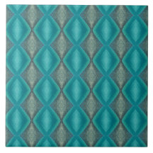 Shades of Green Pattern Ceramic Tiles