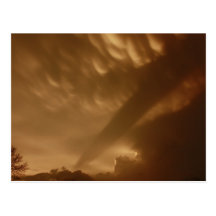 Shadow On The Clouds Post Card