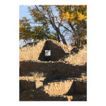 shadowed aztec structure with window announcement