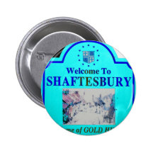 Shaftesbury Torquise Blue Buttons