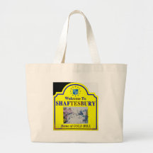 Shaftesbury Yellow Blue Bags