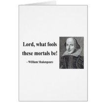 Shakespeare Quote 1b Greeting Cards
