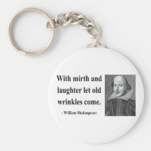 Shakespeare Quote 7b Key Chain