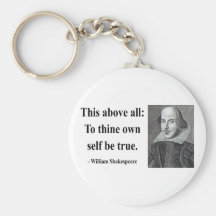 Shakespeare Quote 8b Key Chain