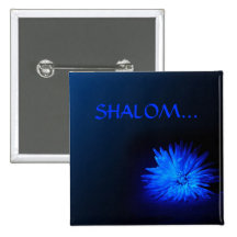 SHALOM... Religious buttons