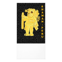 SHAMAN - PERU PERSONALIZED PHOTO CARD