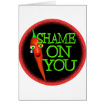 Shame on you Pepper Spray cards