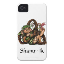 "Shamr-Ik" Barely There iPhone 4 Case