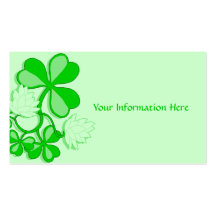 Shamrock Business Card
