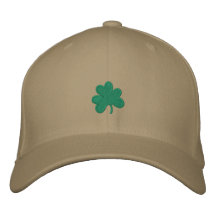 Shamrock Embroidered Hat