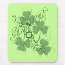 Shamrock Graphic Mousepad