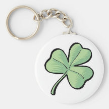Shamrock Keychain