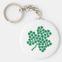 Shamrock Keychain