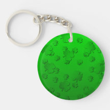 Shamrocks Acrylic Keychain