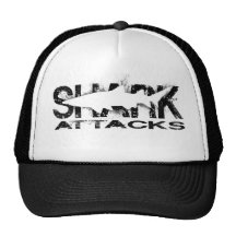 Shark Attacks Mesh Hats