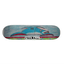 shark board custom skate board