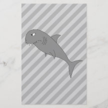Shark Cartoon. Flyer