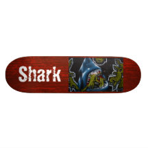 Shark Graffiti Skateboard