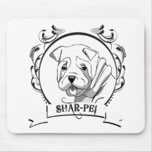 SHARPEI MOUSE PADS