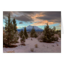 SHASTA SUNRISE GREETING CARDS