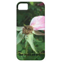 She Loves me not flower iPhone 5 Covers