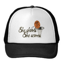 She Shoots...She Scores Trucker Hat