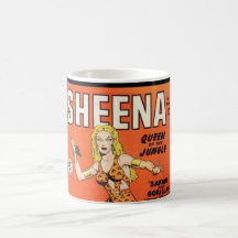 Sheena: Jungle Woman Comic book Mugs