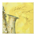 Sheet of sound, canvas gallery wrap canvas