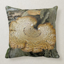 Shelf or Bracket Fungus Pillow