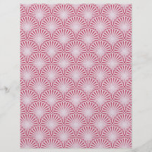 Shells artwork pattern personalized flyer