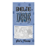 Sheltie DUDE Photo Card Template