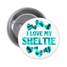 SHELTIE Love Buttons