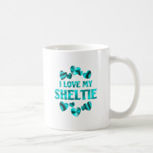 SHELTIE Love Mugs