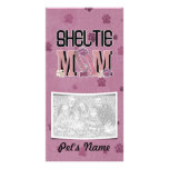 Sheltie MOM Personalized Photo Card