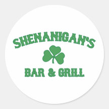 Shenanigan's Bar & Grill Sticker