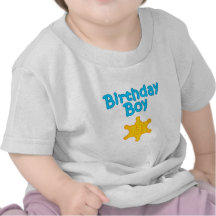 Sheriff Birthday Boy 3 Tee Shirts