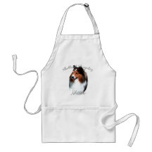 Shetland Sheepdog (sable) Mum 2 Aprons