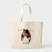 Shetland Sheepdog (sable) Mum 2 Canvas Bag