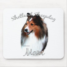 Shetland Sheepdog (sable) Mum 2 Mousepads