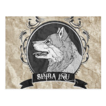 SHIBA INU (3) POSTCARDS
