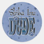 Shiba Inu DUDE Stickers